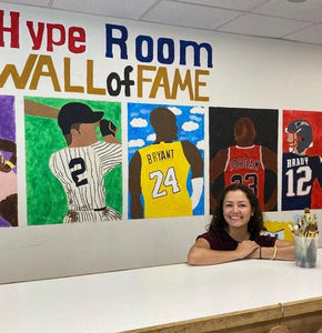 Hype Room Wall Of Fame Mural