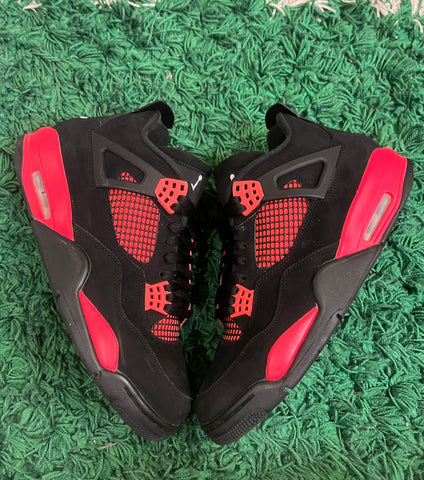 Size 11 Jordan 4 Retro Red Thunder (Cyber Monday)