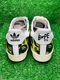 Size 11 adidas Superstar Bape ABC Camo Green