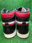 Size 12 Jordan 1 Retro High Black Gym Red